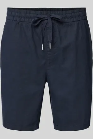 Matinique Bermudy o kroju regular fit z mieszanki lnu i bawełny model ‘barton’