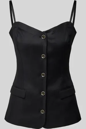Guess Top na ramiączkach z listwą guzikową model ‘ISABEAU’