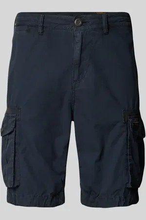 Superdry Szorty cargo o kroju regular fit ze szlufkami na pasek model ‘Parachute’