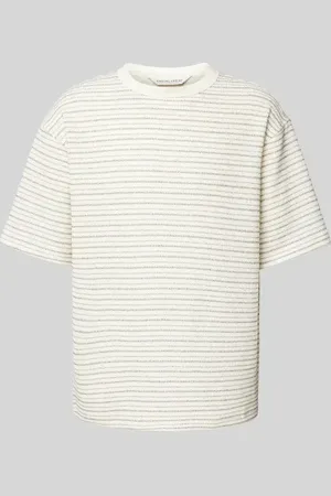 Casual Friday T-shirt o kroju oversized ze stójką model ‘FREDERIK’