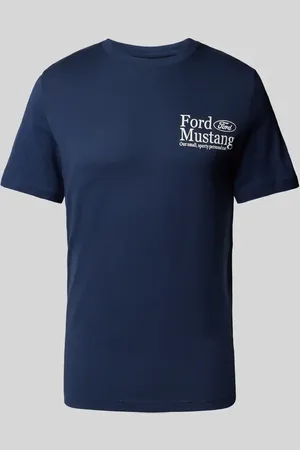 QS by s.Oliver T-shirt o kroju regular fit z czystej bawełny z nadrukiem Ford®