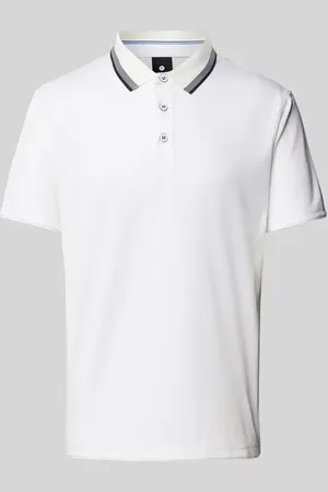 Luhta Koszulka polo o kroju regular fit z efektem dwóch warstw model ‘KUORTTI’