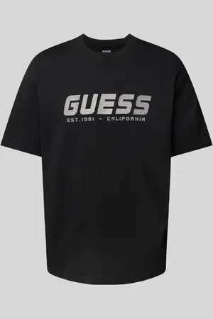 Guess T-shirt z nadrukiem z logo model ‘SURON’