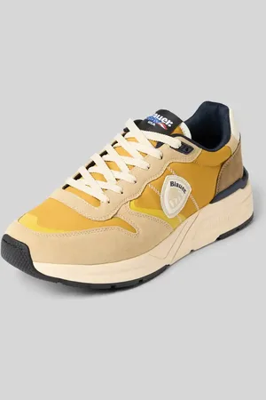 Blauer Sneakersy z naszywką z logo model ‘RAY’