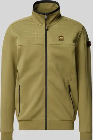 PME Legend™ Bluza rozpinana z naszywkami z logo model ‘spacer look’