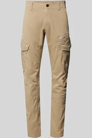 PME Legend™ Spodnie cargo o kroju tapered fit z nadrukiem z logo model ‘NORDROP’