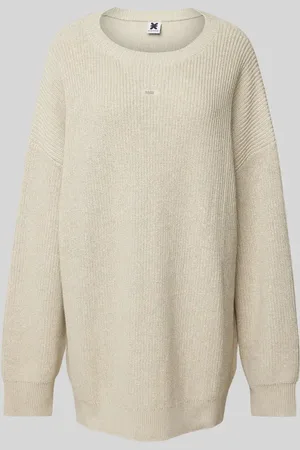Karo Kauer Sweter z dzianiny o kroju oversized z detalem z logo