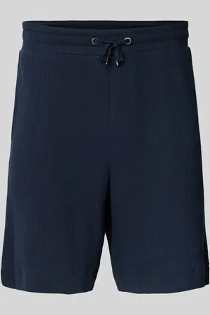 JOOP! Szorty o kroju regular fit z fakturowanym wzorem model ‘Ediiz’
