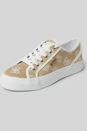 Guess Sneakersy z detalami z logo model ‘JELEXA7’