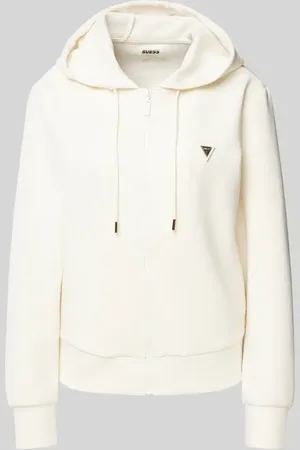 Guess Bluza rozpinana z detalem z logo model ‘OLYMPE’