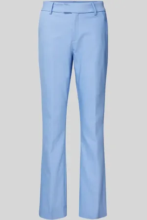 Mos Mosh Spodnie materiałowe o kroju slim fit z wpuszczanymi kieszeniami model ‘ELLEN NIGHT’