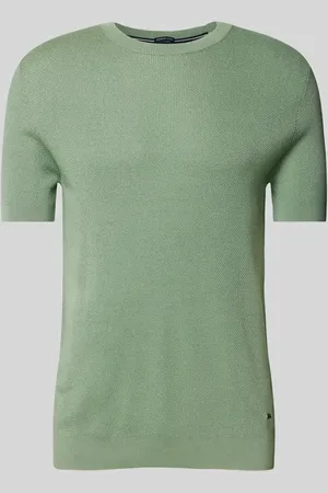 JOOP! T-shirt z imitacji dzianiny model ‘Valdro’
