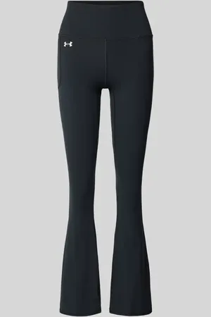 Under Armour Legginsy o rozkloszowanym kroju skinny fit z nadrukiem z logo model ‘Motion’