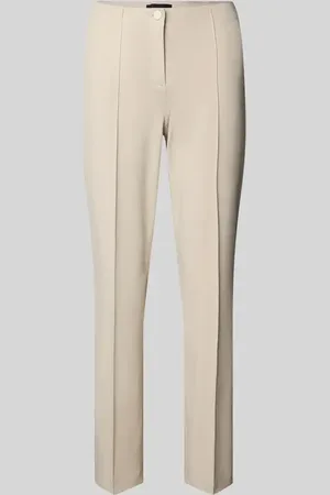 Cambio Spodnie materiałowe o kroju skinny fit z przeszytym kantem model ‘ROS’