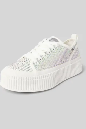 Buffalo Sneakersy typu chunky z obszyciem kamieniami stras model ‘MADISON GLAM’
