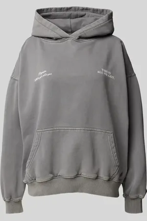 Pegador Bluza z kapturem o kroju oversized z nadrukiem z logo model ‘LENA’