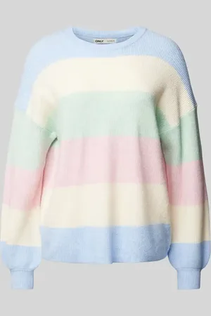 ONLY Sweter z dzianiny o luźnym kroju z mieszanki wiskozy model ‘ATIA’