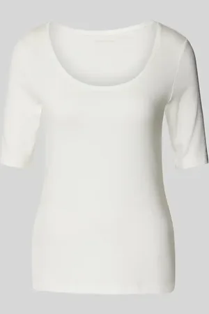 TOM TAILOR T-shirt o kroju regular fit z mieszanki bawełny
