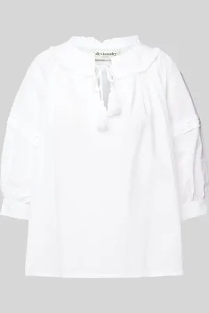 Lollys Laundry Bluzka o kroju relaxed fit z rękawem o dł. 3/4 model ‘Alvi’
