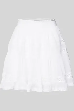 Neo Noir Spódnica mini z koronką szydełkową model ‘Callia’