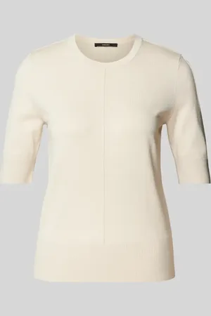 Someday Sweter z dzianiny z prążkowanymi wykończeniami model ‘Tsumi’