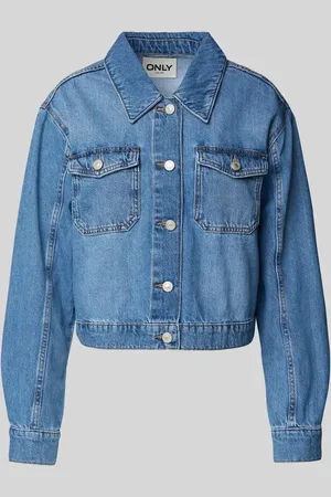 ONLY Kurtka jeansowa o kroju regular fit z czystej bawełny model ‘LUMI’