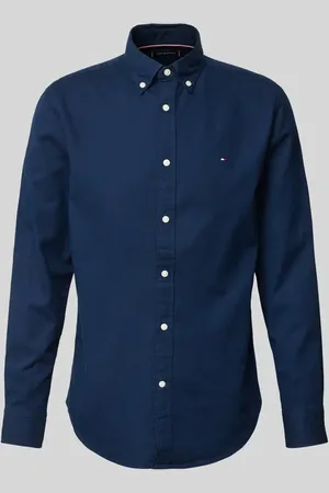 Tommy Hilfiger Koszula casualowa o kroju slim fit z czystej bawełny