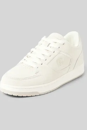 Pegador Sneakersy skórzane z naszywką z logo model ‘SERENUS LOW’