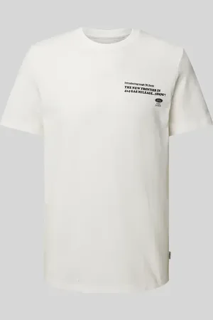 QS by s.Oliver T-shirt o kroju regular fit z czystej bawełny z aplikacją Ford®