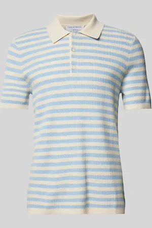 Tiger of Sweden Koszulka polo kroju regular fit z fakturowanym wzorem model ‘Erros’