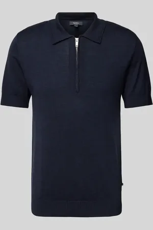 Matinique Koszulka polo o kroju slim fit z zamkiem błyskawicznym model ‘Polo Knit’