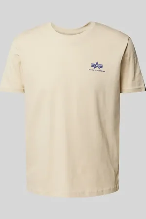 Alpha Industries T-shirt z nadrukiem z tyłu