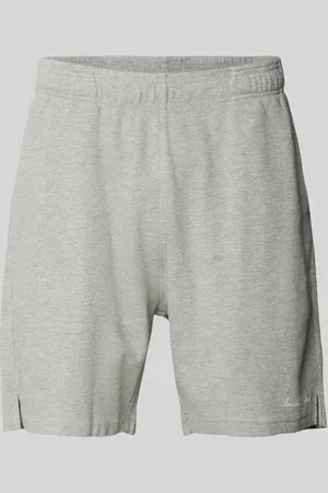 Another Cotton Lab Szorty o kroju relaxed fit z fakturowanym wzorem