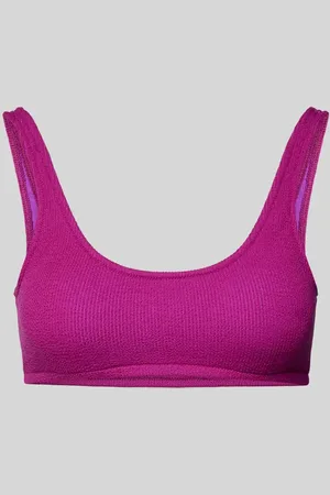 Banana Moon Top bikini z detalem z logo model ‘JUSTIN’