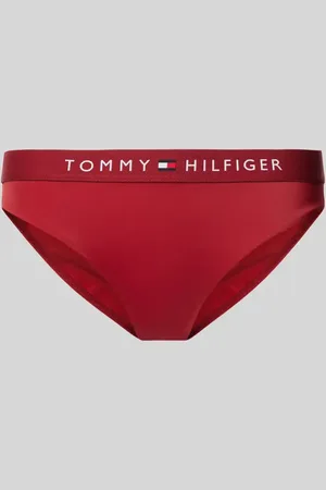 Tommy Hilfiger Figi bikini z elastycznym paskiem z logo