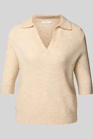 Opus Sweter z dzianiny z rękawem o dł. 1/2 model ‘Pinna’