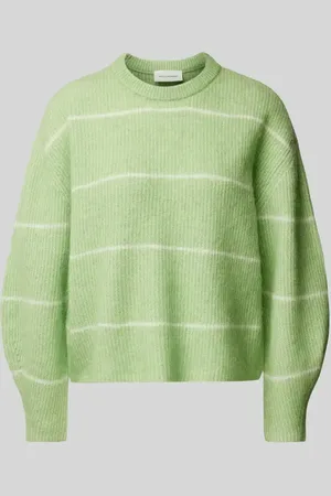 MSCH Sweter z dzianiny z okrągłym dekoltem model ‘Ethana Nenaya’