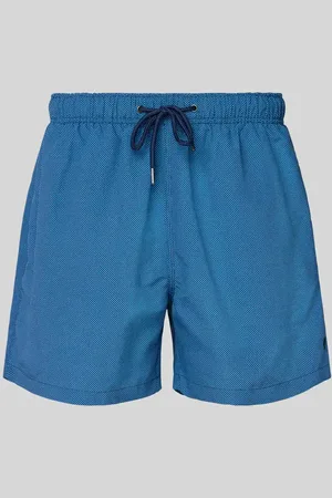 McNeal Spodenki kąpielowe o kroju relaxed fit z wyhaftowanym logo