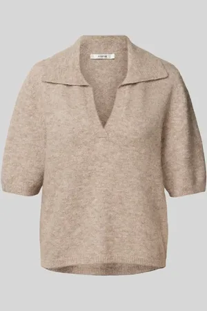 Gestuz Sweter z dzianiny z rękawem o dł. 1/2 model ‘alpha’