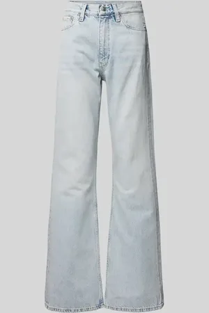 Calvin Klein Jeansy z poszerzaną nogawką z czystej bawełny model ‘AUTHENTIC’