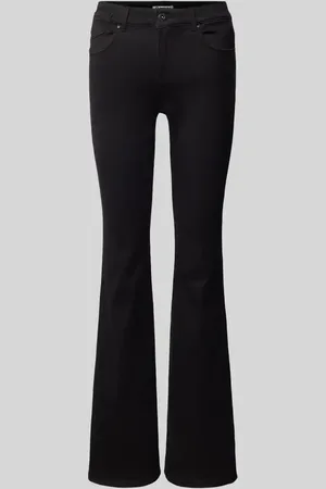ONLY Jeansy z poszerzaną nogawką o kroju regular fit z mieszanki bawełny model ‘REESE’