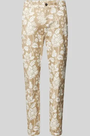 Mac Chinosy o skróconym kroju slim fit model ‘turn up’
