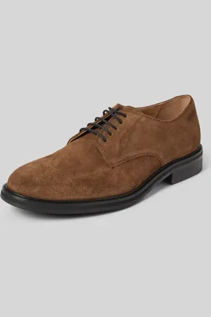 JOOP! Buty sznurowane z fakturowaną podeszwą model ‘velluto’