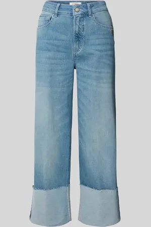 Gang Jeansy o kroju wide fit ze skróconą nogawką model ‘JETTE CULOTTE’