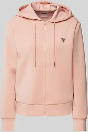 Guess Bluza rozpinana z detalem z logo model ‘OLYMPE’