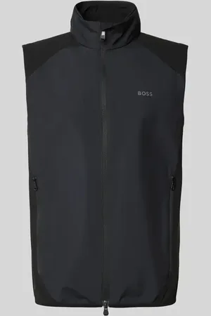 HUGO BOSS Kamizelka z nadrukiem z logo model ‘Putt’