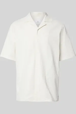 Matinique Koszula casualowa o kroju regular fit z rękawem o dł. 1/2 model ‘Klampo’
