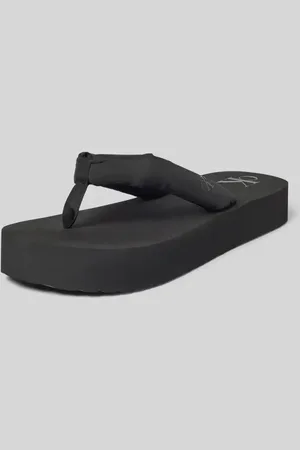 Calvin Klein Japonki z nadrukiem z logo model ‘BEACH SANDAL’