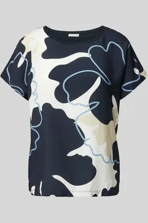 TOM TAILOR T-shirt o kroju regular fit z czystej wiskozy