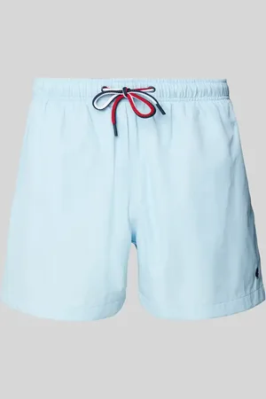 McNeal Spodenki kąpielowe o kroju relaxed fit z wyhaftowanym logo